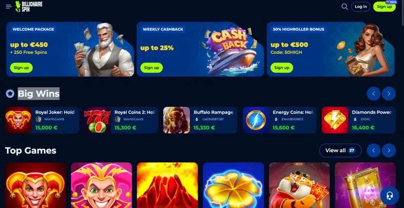 Billionairespin bonus à France Billionairespin bonus à France