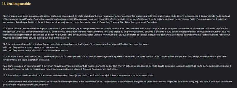 Découvrez les avantages de l'application Olympe Casino en ligne en France